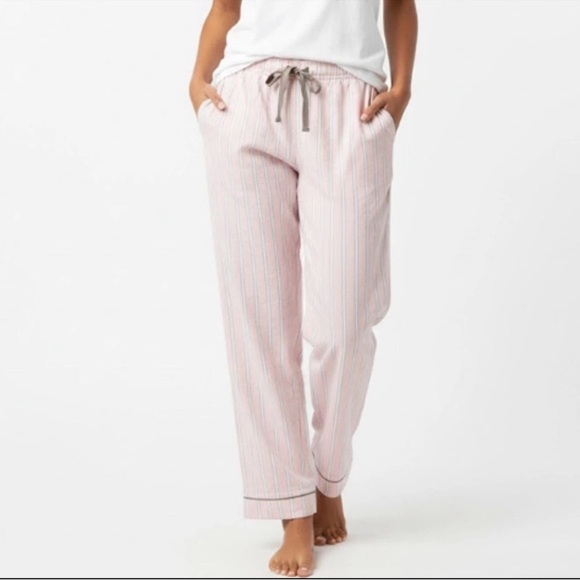 State of Day Pink Stripe Flannel Pajama Pants NWT Size L - Picture 3 of 6